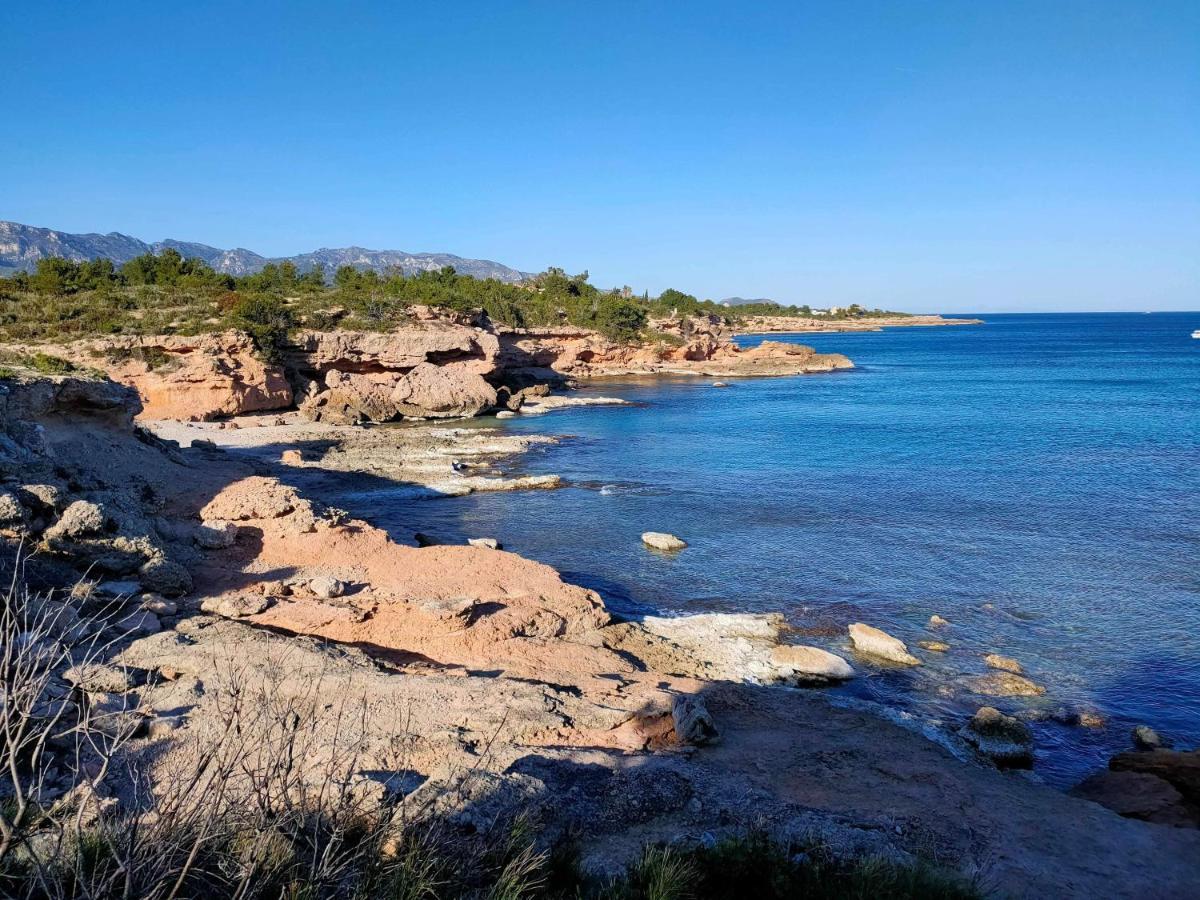 La Villa Romantica Residence De Vacances Les Tres Cales Espagne Dış mekan fotoğraf